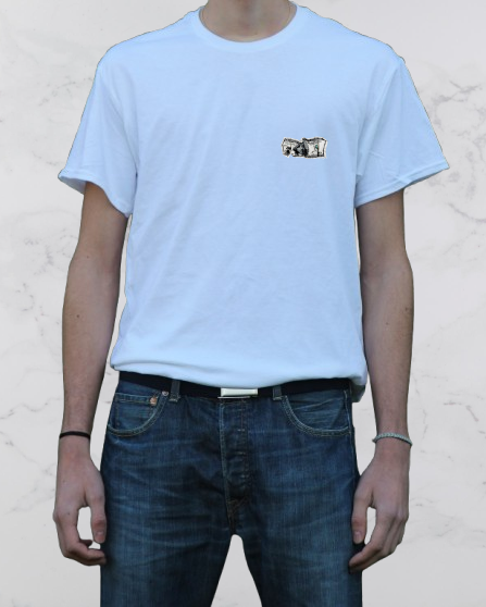 "MONEY" T- Shirt weiss & schwarz