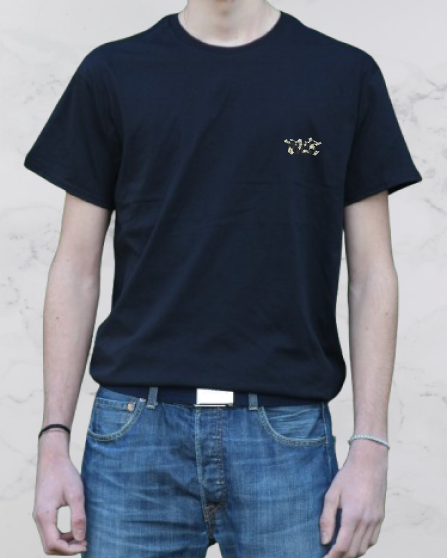 "RICH" T- Shirt weiss & schwarz
